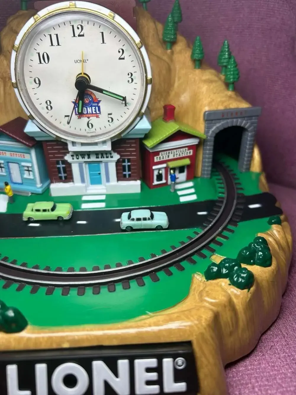 Lionel 100th Anniversary Lionelville Animated Train Alarm Clock